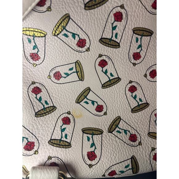 Rare 2018 Disney Loungefly Beauty and the Beast, Rose Pring